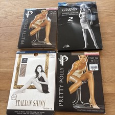 Vintage Qty 4 Packs Of Tights