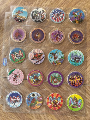 1994 pogman pogs lot world - pogman,
