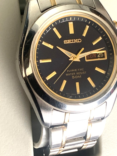 Seiko mens kinetic watch new - kinetic,