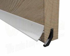 White Door Rain Water Weather Deflector Bar Board UPVC timber weatherbar guard