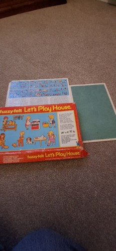 Vintage fuzzy felt - vintage,