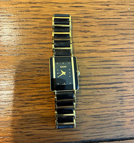Rado black and gold dress - and,