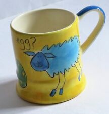 Whittard of Chelsea Limited Edition Easter Egg Hand Painted Mug "Whos Egg?"