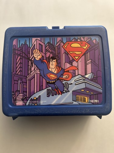 Superman thermos lunch box - thermos,
