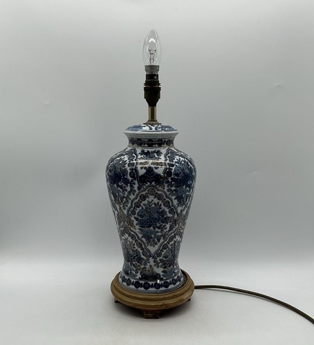 Vintage oriental blue - oriental, white