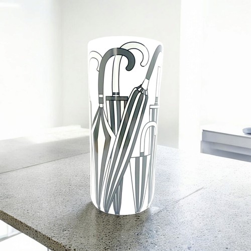 Grey white umbrella stand - grey,