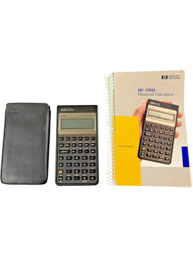 17bii financial calculator - hp,