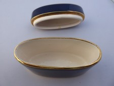 Carlton Ware Small Lidded Oval Trinket Box