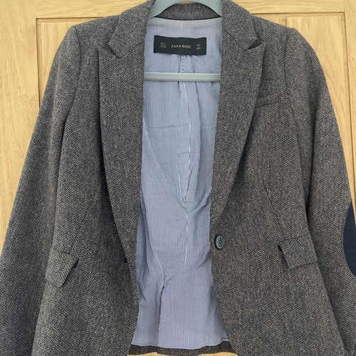Zara women brown tweed - women's,