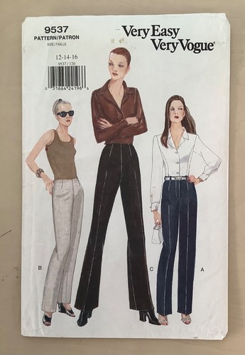 Vogue 9537 sewing pattern - vogue,