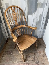Vintage Windsor Chair Solid