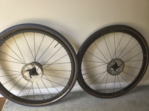 Hunt aero light - disc, gravel