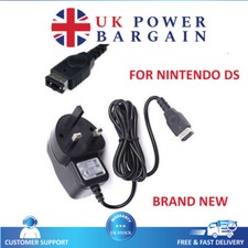 CE APPROVED UK Mains Plug Charger for NINTENDO DS & GAMEBOY ADVANCE GBA SP - NDS