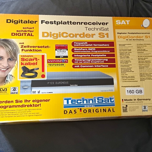Technisat digicorder 160gb - s1,