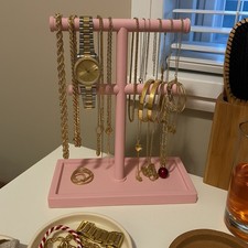 Double T-Bar Jewellery Display