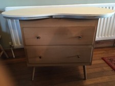 vintage kidney shaped dressing