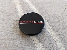 VOLKSWAGEN VW TRANSPORTER T6 SPORTLINE CENTRE ALLOY WHEEL CAP GENUINE BLACK