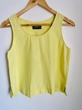OSKA yellow sleeveless 100%