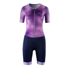 Dhb Womens Hydron Short Sleeve Tri Suit Triathlon