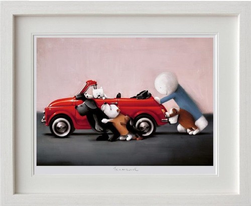 Teamwork doug hyde framed - by,