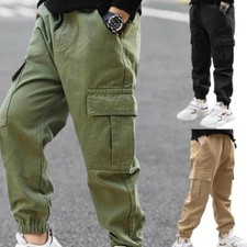 UK Kids Boys Cargo Pants