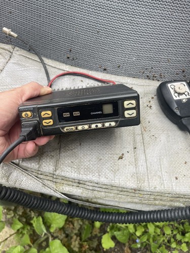 Kenwood two way radio - two, mic