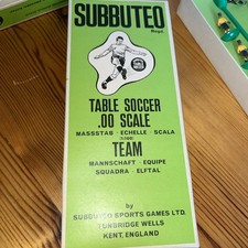 World Cup Named Boxed Subbuteo