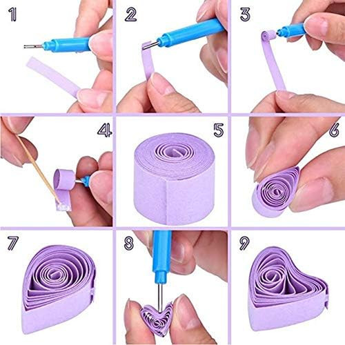 Paper quilling kit with - kit, 1420