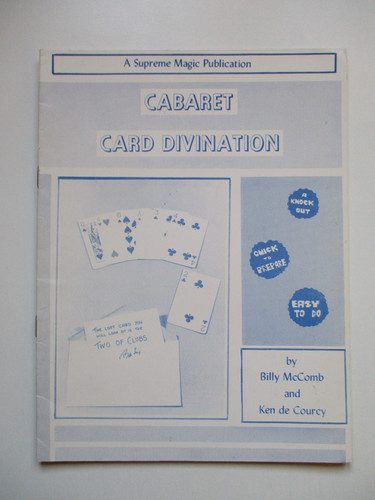 Cabaret card divination - divination, billy