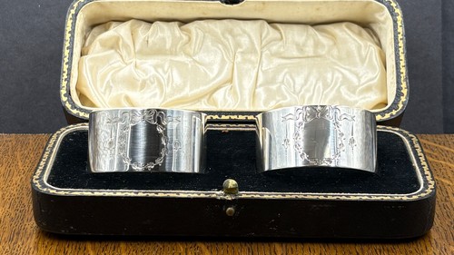 Good quality pair sterling - pair, of