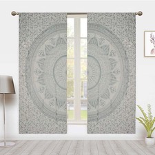 33% Off 84" Mandala Cotton Wall Hanging Hippie Room Door Curtains Window Curtain