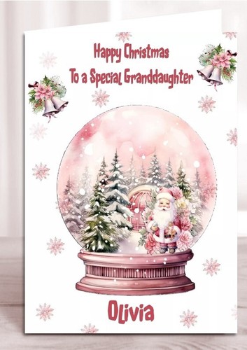Personalised christmas card - christmas,