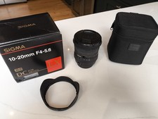 Sigma EX 10-20mm F/4.0-5.6 HSM