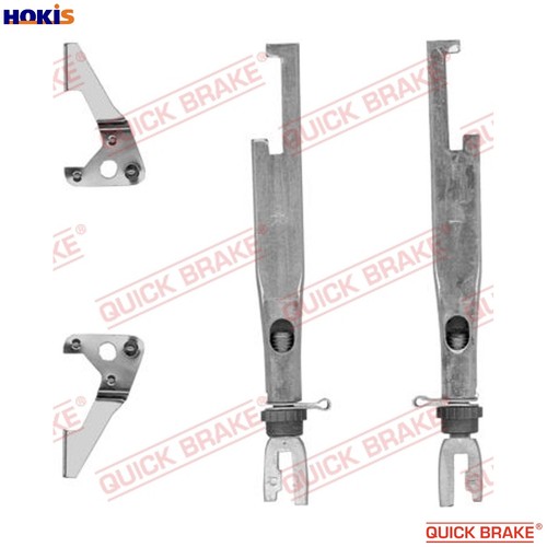 Adjuster set drum brake 102 - adjuster,