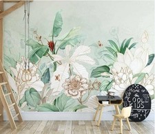 3D Flower Leaves B1033