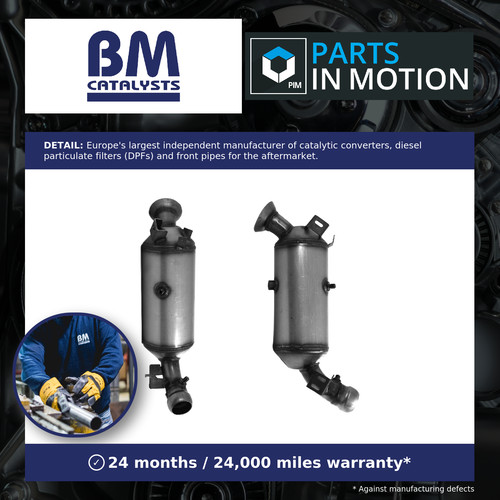 Catalytic converter with - catalytic, dpf