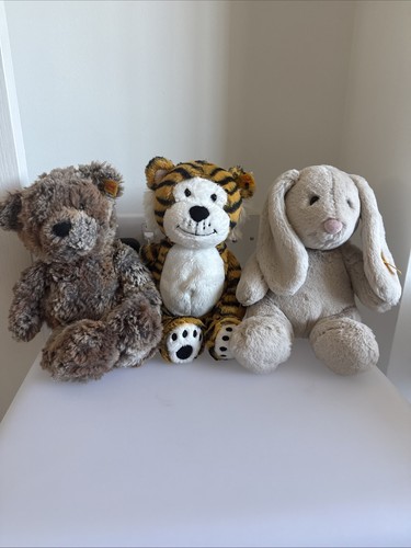 Steiff cuddle toys hoppie - steiff, toys,