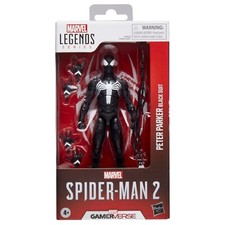 Marvel Legends Gamerverse Peter Parker Black Suit Spider Man Action Figure