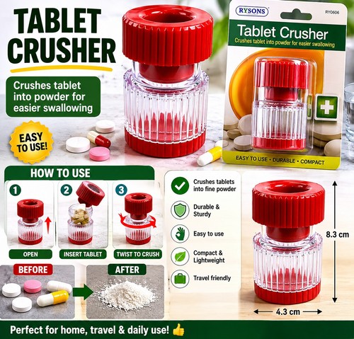 Tablet crusher pill grinder - pill,
