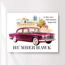 HUMBER HAWK Car Advertising