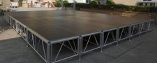 PORTABLE STAGE HIRE, INDOOR OUTDOOR, STAGE COVER, STEPS, SKIRTING,
