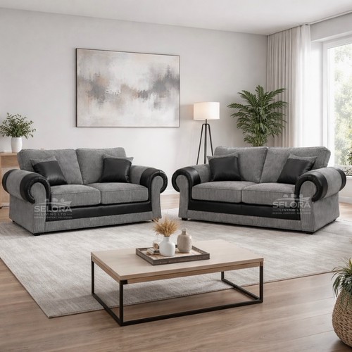 Seater sofa set jumbo cord - 3+2,