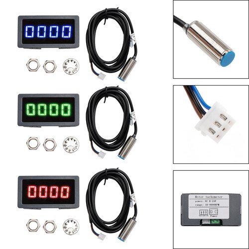 Tachometer digital led tach - tachometer,
