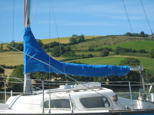 Sail cover mainsail boom - cover,