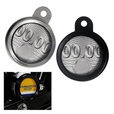 CLASSIC STAINLESS STEEL MOTORCYCLE TAX DISC HOLDER
