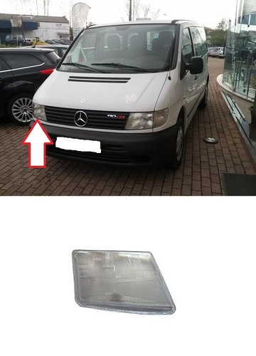 New front headlight lamp glass - headlight,