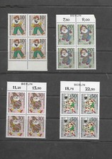 Berlin 1970 Puppets Blocks of 4 u/mint