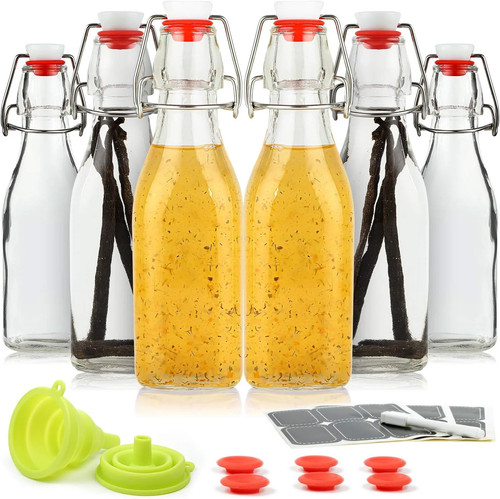 Vanilla extract bottles - extract,