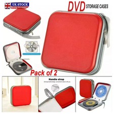 2x 40 CD DVD Carry Case Cover