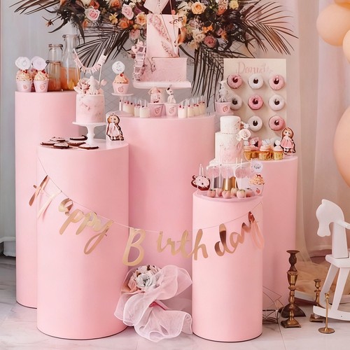 Metal plinth cylinder - metal,